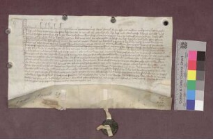 Dietrich von Keppenbach verkauft dem Grafen Konrad von Tübingen seine Gülten zu Leiselheim um 10 Pfund Pfennige.
