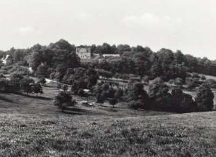 Stadtteilansicht mit Bergwirtschaft Borsberg