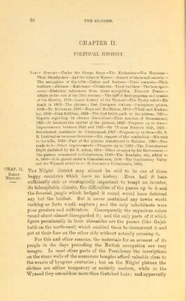 Chapter II. Political history