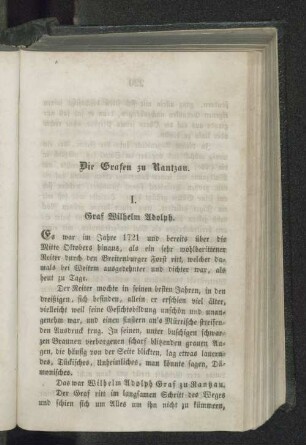 Die Grafen zu Rantzau.
