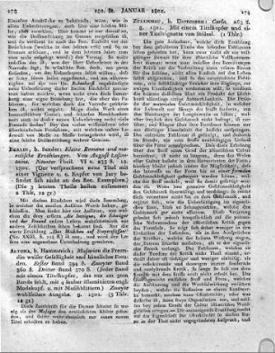 Züllichau, b. Darnmann: Carlo. 263 S. 8. 1801. Mit einem Titelkupfer und einer Titelvignette von Stölzel.