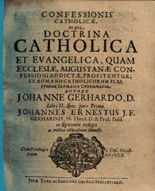 Confessio catholica, 2,1