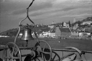 Meersburg: Blick auf Meersburg vom Schiff