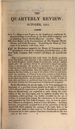 The quarterly review. 10 = No. 19 - 20. 1813/14 (1817)