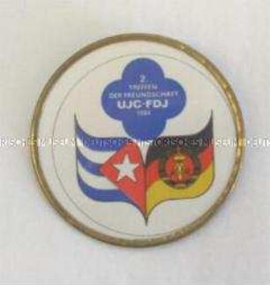 FDJ (Freie Deutsche Jugend), 2. Treffen der Freundschaft zwischen der Jugend Kubas und der DDR in Cienfuegos
