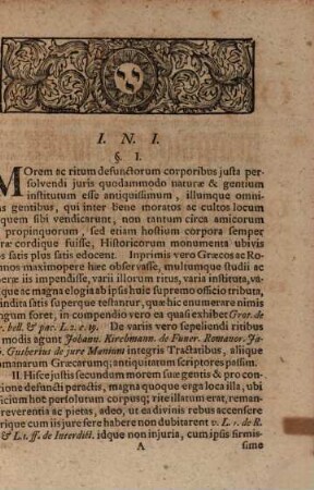 Disp. inaug. de die tricesimo, vulgo vom Dreyßigsten
