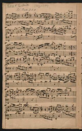 Partiten. Auszüge; cemb; G-Dur; BWV 829/4