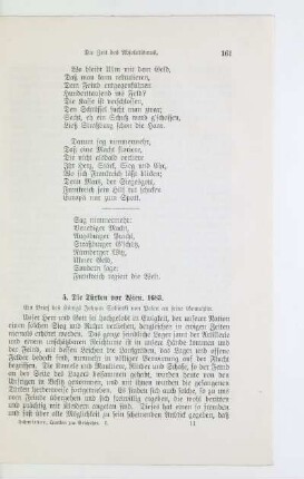 5. Die Türken vor Wien. 1683