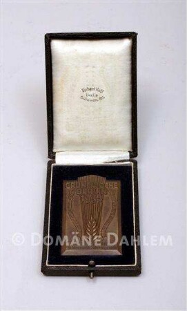 Medaille "Grüne Woche Berlin 1934 2. Preis für Milch…"