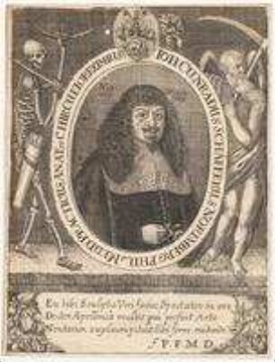 Johann Conrad Schäffer, Dr. phil. und med., Anatom und Chirurg; geb. 1619; gest. 1669