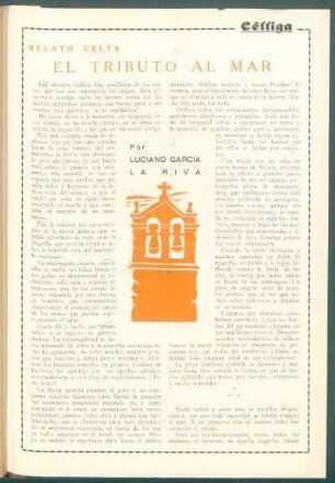 Relato celta : El tributo al mar