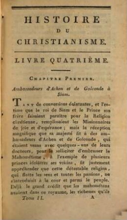 Histoire de l'établissement du christianisme dans les Indes orientales par les évêques français et autres missionnaires apostoliques, 2