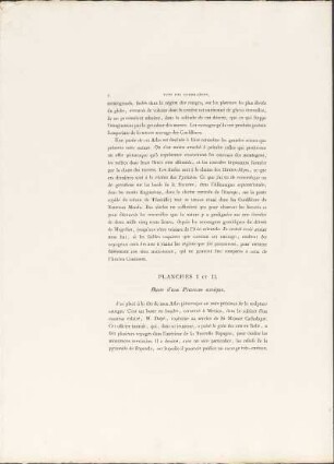 Planches I et II. Buste d'une Prêtesse aztèque