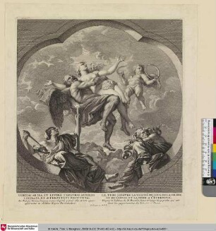 [Le Temps arrache la Vérité des mains de la Colère et de l'Envie. et la rend à l'Eternité; Die Zeit befreit die Wahrheit vom Joche der Leidenschaften]
