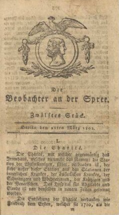 12. Stueck, 22. Maerz 1802