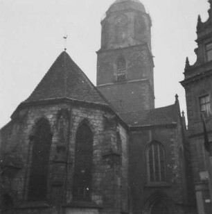 Meißen. Frauenkirche (1450/1520). Ansicht von Osten