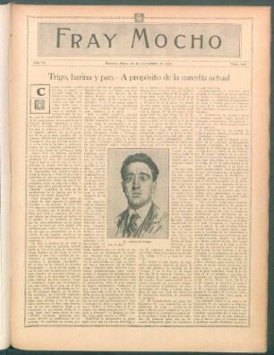Trigo, harina y pan.- A propósito de la carestía actual.