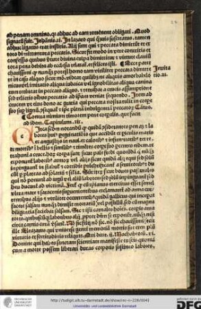Contra nimium timorem pene corporalis, que facit ad idem. Capitulum xix.
