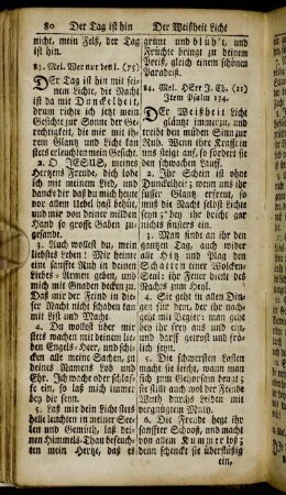 84. Mel. Herr J. Chr. (11) Item Psalm 134. - 119. Mel. Mein Hertzens. (67)