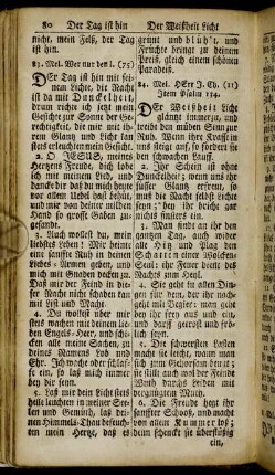 84. Mel. Herr J. Chr. (11) Item Psalm 134. - 119. Mel. Mein Hertzens. (67)