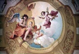 Engel mit dem Bild der Immaculata