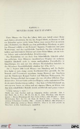 Kapitel 5: Münzers Reise nach Spanien