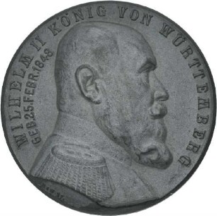 Medaille auf die Zusammenkunft der Altersgenossen von König Wilhelm II. 1918