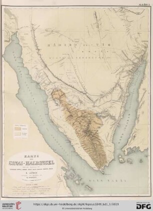 [Karte der Sinai-Halbinsel]