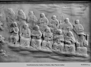 Altar des heiligen Hieronymus : Altarantependium mit dem Jüngsten Gericht