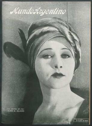 Las estrellas del cine: Alice Q. Nilsson [Fotografía]
