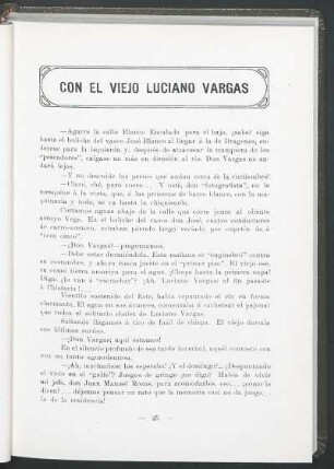 Con el viejo Luciano Vargas