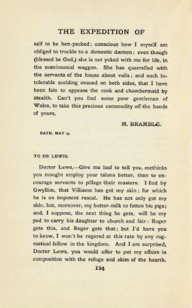 To Dr Lewis