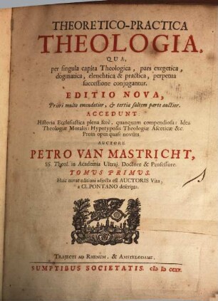 Theoretico-practica theologia