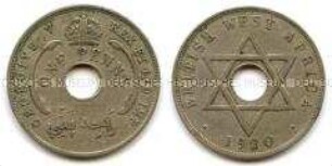 British Westafrika, 1 Penny