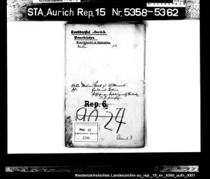 Hausierkonzessionen für Einwohner aus dem Amt Wittmund: R.R.O. Staal aus Wittmund, Bilder