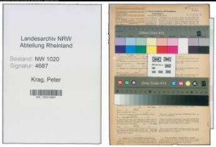 Entnazifizierung Peter Krag , geb. 24.02.1920 (Ingenieur)