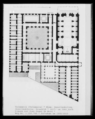 Das ehemalige Jesuitenkolleg in Salamanca