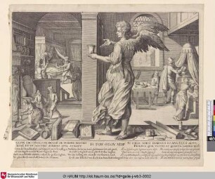[Ein Engel als Arzt; The physician considered an angel]