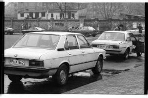 Kleinbildnegativ: Spreewaldplatz, 1983