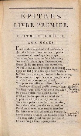 Odes, Cantates, Épîtres Et Poésies Diverses de J. B. Rousseau, 2