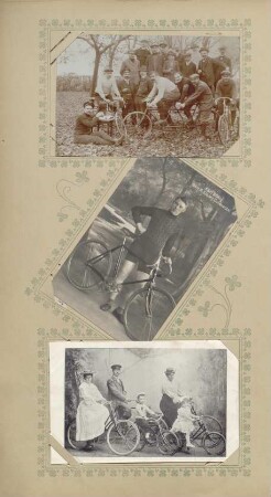 Postkartenalbum Radsport; Blatt 62