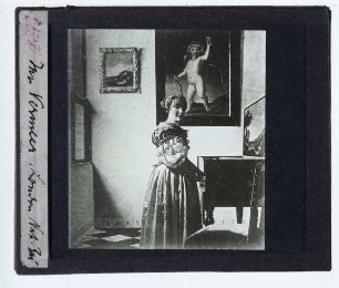 Vermeer, Stehende Dame am Spinett (London NG1383)
