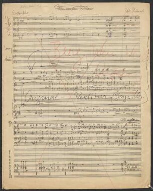 Rosen aus dem Süden. Arr.; strings, pf, harmonium