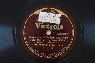 Samson und Delilah : Mein Herz (My heart at thy sweet voice); (act 2) / Saint-Saëns