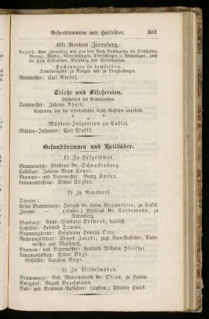 Teiche und Fischereien.