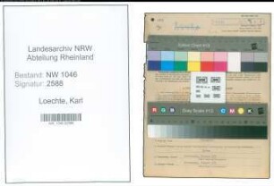 Entnazifizierung Karl Loechte , geb. 02.01.1908 (Wasserstrassenassistent)