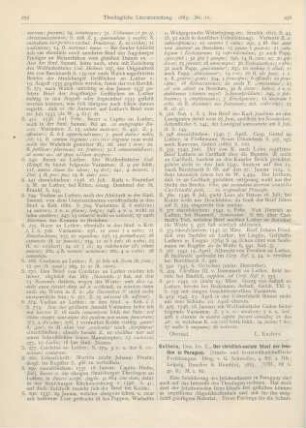 256-257 [Rezension] Gothein, E., Der christlich-sociale Staat der Jesuiten in Paraguay