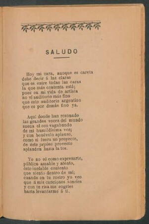 Saludo