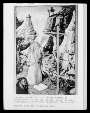 Heiliger Hieronymus in der Wüste