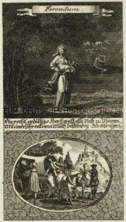 "Ferendum" - Andachtsbild zum 200. Jahrestag der Augsburger Konfession